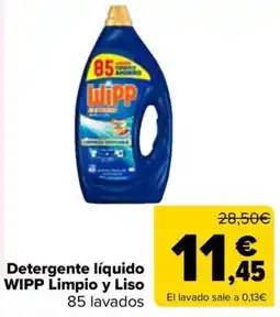 Carrefour Wipp limpio y liso oferta