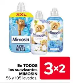 Carrefour Mimosin los suavizantes oferta