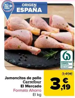 Carrefour Carrefour jamoncitos de pollo oferta