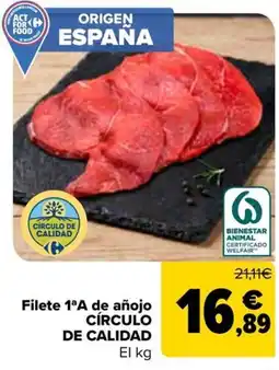 Carrefour Carrefour filete 1ªA de añojo oferta