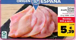 Carrefour Carrefour pechuga de pollo fileteada oferta