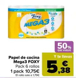 Carrefour Foxy Mega3 oferta