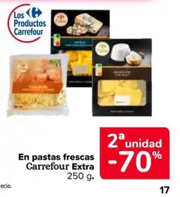 Carrefour Carrefour Extra pastas frescas oferta