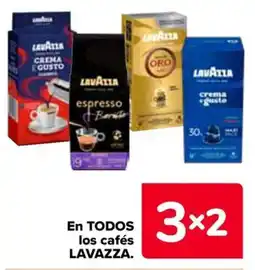 Carrefour Lavazza en todos los cafés oferta