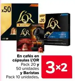 Carrefour L'or cafés en cápsulas oferta