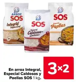 Carrefour Sos en arroz integral, especial caldosos y paellas oferta
