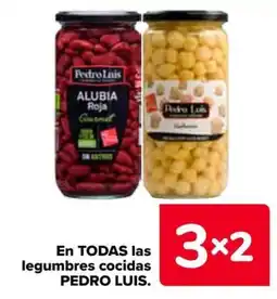 Carrefour Pedro Luis en todas legumbres cocidas oferta