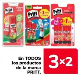 Carrefour Pritt en todos los productos de la marca oferta
