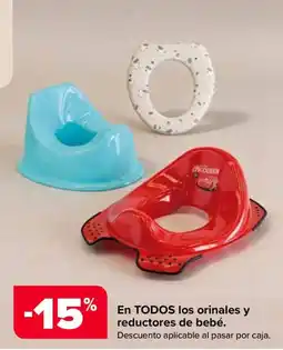 Carrefour orinales y reductores de bebé oferta
