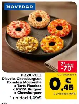 Carrefour Pizza Roll oferta