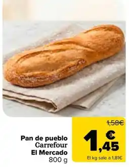 Carrefour Carrefour Pan de pueblo oferta