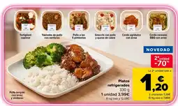 Carrefour Platos refrigerados oferta