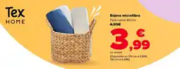 Carrefour Tex Home bajera microfibra oferta