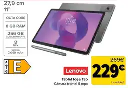 Carrefour Lenovo Tablet Idea Tab oferta
