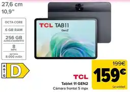 Carrefour Tcl tablet 11 gen2 oferta