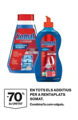 El Corte Inglés Somat en tots els additius per a rentaplats oferta