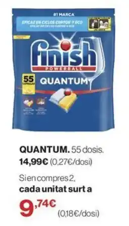 El Corte Inglés finish quantum oferta