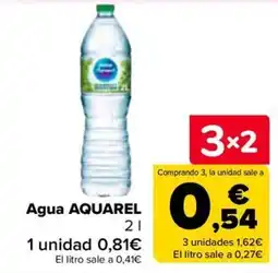 Carrefour Agua Aquarel oferta