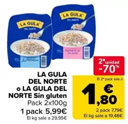 Carrefour La gula del norte o la gula del norte sin gluten oferta