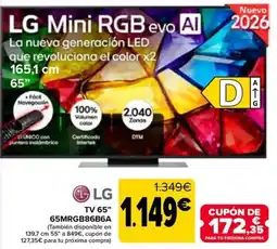 Carrefour LG Mini RGB evo AI oferta