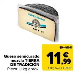 Carrefour Tierra de Tradición semicurado mezcla oferta