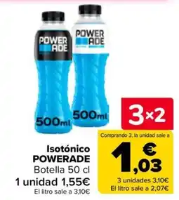 Carrefour Powerade isotónico oferta