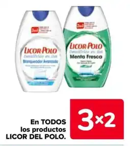 Carrefour Licor del Polo en todos los productos oferta
