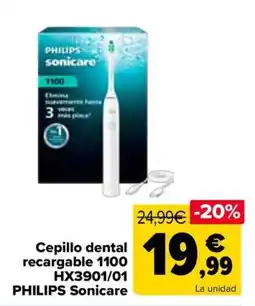 Carrefour Philips sonicare cepillo dental recargable 1100 oferta