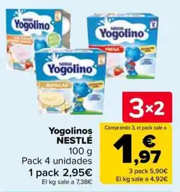 Carrefour Yogolinos Nestlé oferta