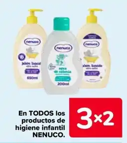 Carrefour Nenuco en todos los productos de higiene infantil oferta