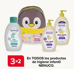 Carrefour Nenuco en todos los productos de higiene infantil oferta