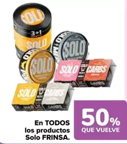 Carrefour Solo frinsa en todos los productos oferta