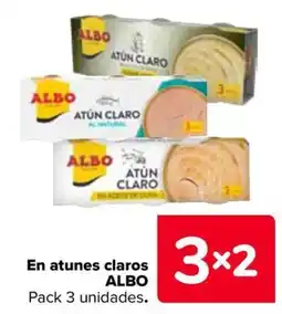 Carrefour Albo atunes claros oferta