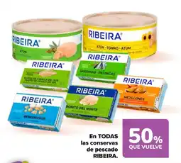 Carrefour Ribeira en todos las conservas de pescado oferta