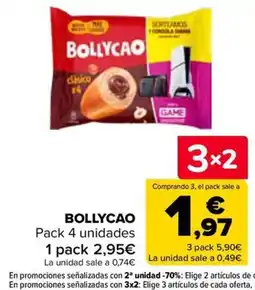 Carrefour Bollycao pack 4 unidades oferta