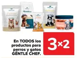 Carrefour Gentle chef productos para perros y gatos oferta