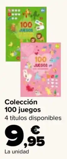 Carrefour Colección 100 juegos oferta