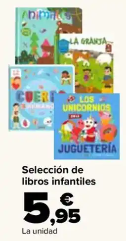 Carrefour Selección de libros infantiles oferta
