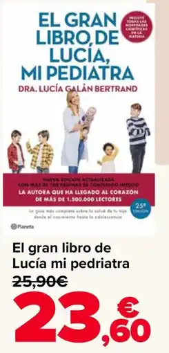 Carrefour El gran libro de lucía mi pediatra oferta