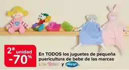 Carrefour Juguetes de pequeña puericultura de bebe oferta