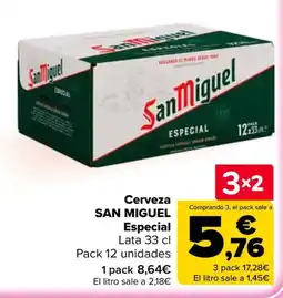 Carrefour San Miguel Especial oferta