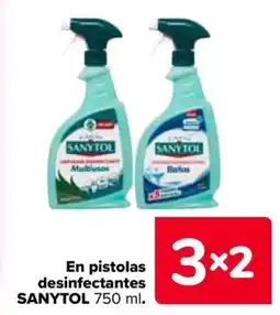 Carrefour Sanytol en pistolas desinfectantes oferta