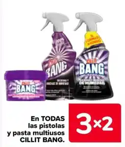 Carrefour Cillit Bang en todas las pistolas y pasta multiusos oferta