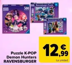 Carrefour Ravensburger Puzzle K-POP Demon Hunters oferta