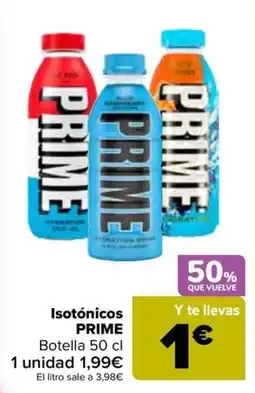 Carrefour Prime isotónicos oferta