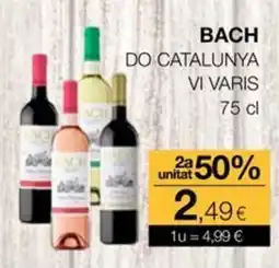 Plusfresc Bach do catalunya vi varis oferta