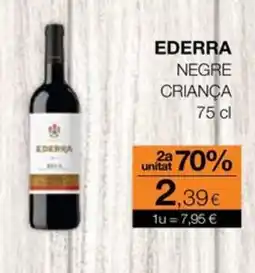 Plusfresc Ederra negre criança oferta
