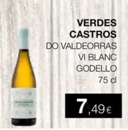 Plusfresc Verdes Castros do Valdeorras Vi Blanc Godello oferta