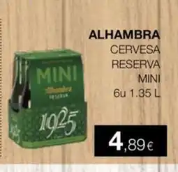 Plusfresc Alhambra cervesa reserva mini oferta