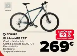 Carrefour Toplife bicicleta mtb 27,5" oferta